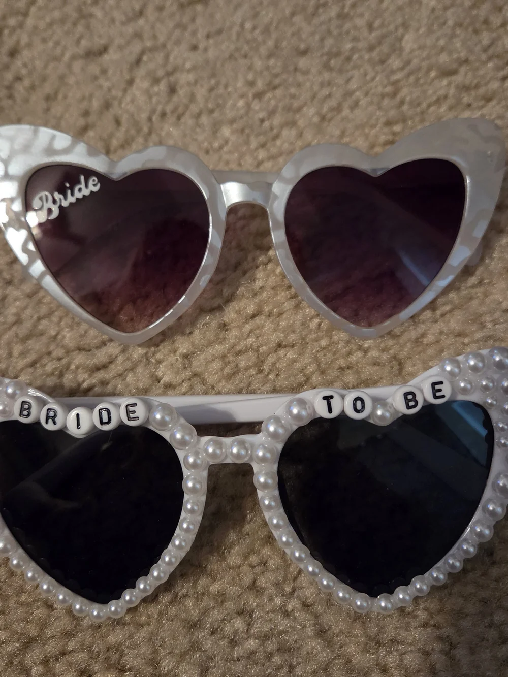 Bride Heart Sunglasses